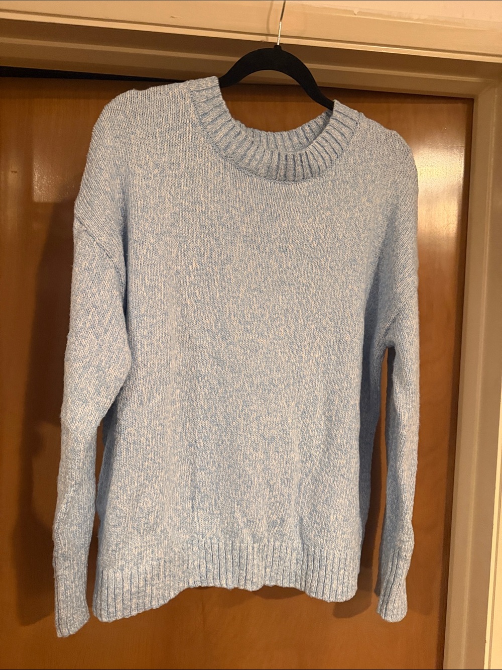 L.L. Bean Light Blue Crewneck Sweater